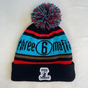 Three 6 Mafia Pom Pom Beanie